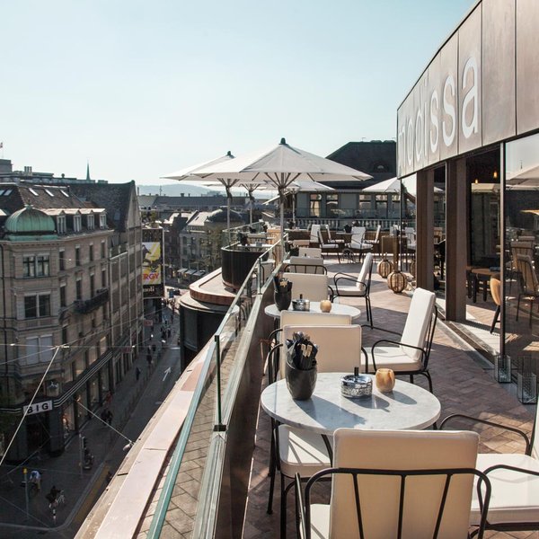 • • • Rooftop Restaurant, Zürich