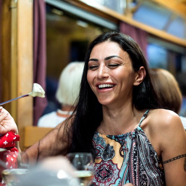 Fondue Tram in Zürich