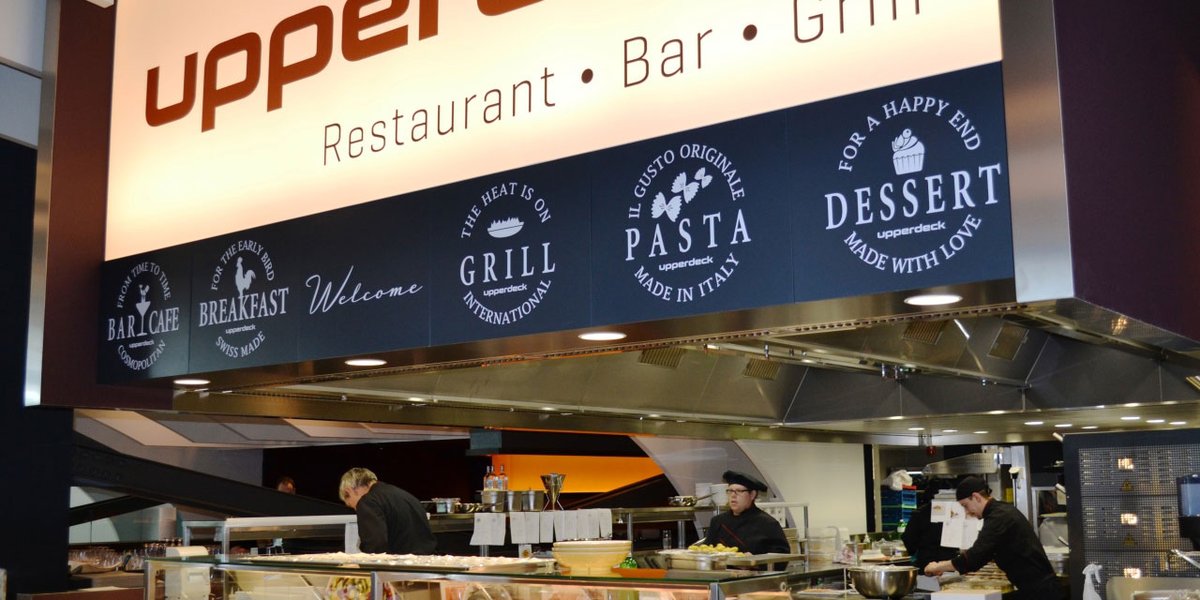 Upperdeck Flughafen Zürich