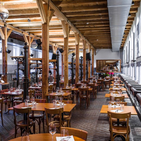 Restaurant Reithalle Zürich Innenansicht