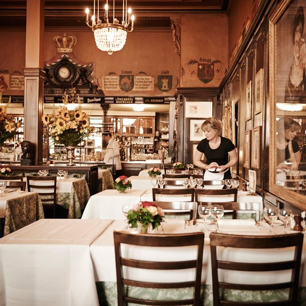 Restaurant Kronenhalle Zürich Innenansicht