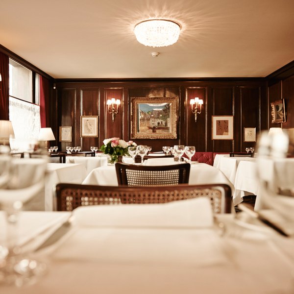 Restaurant Kronenhalle Zürich Innenansicht