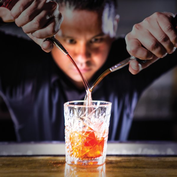 Cocktails von der Bar