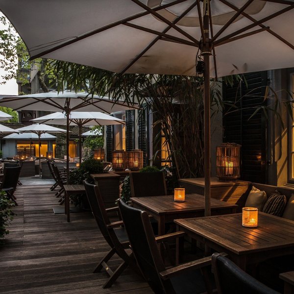 Tao's Restaurant in Zürich, Terrasse