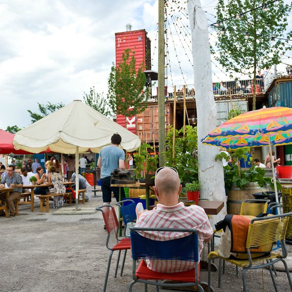 Frau Gerolds Garten Restaurant Zürich Aussenansicht