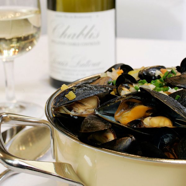 Muscheln in der Brasserie Lipp