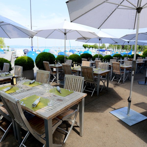 Osteria Vista am Zürichsee, Terrasse