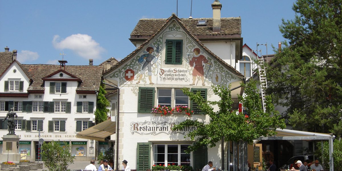 Restaurant Schützenhaus in Stäfa am Zürichsee, Aussenansicht